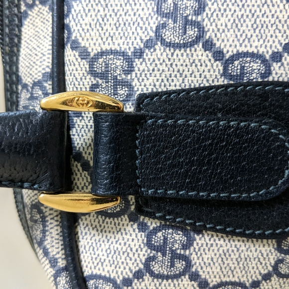 GG GUCCI MONOGRAM CANVAS LEATHER WOMEN'S HANDBAG - Picture 7 of 17